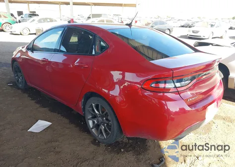 2013 Dodge Dart Rallye из США, поврежденный, VIN 1C3CDFBH2DD142991